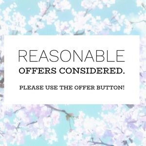 Offers Welcome! 💕😊